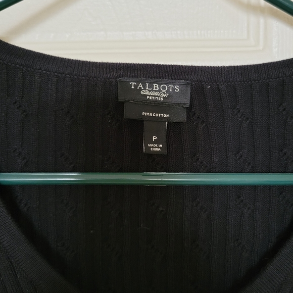 Talbots Black Sweater - Picture 4 of 4